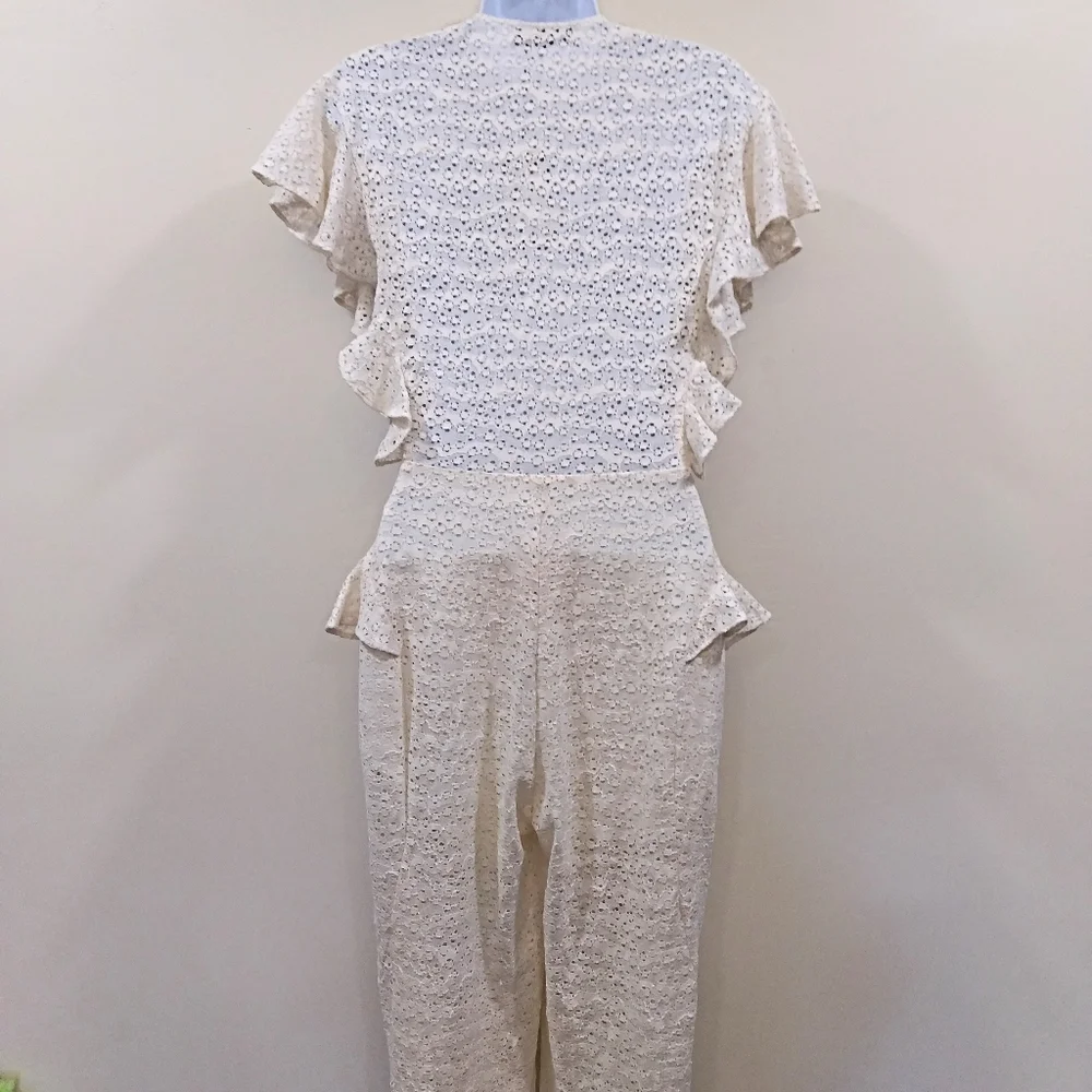 Rachel Comey Natural Meta Jumpsuit - Picture 4 of 5